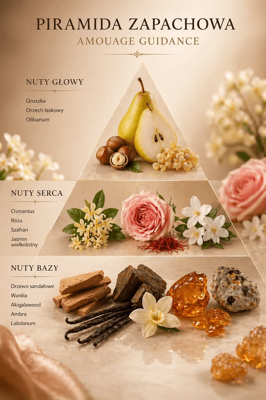 Amouage Guidance nuty zapachowe